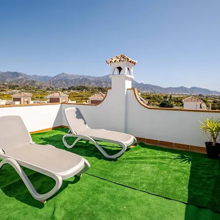 Villa Antonia Mar - Private & Heated Pool - Punta Lara Nerja Exterior photo